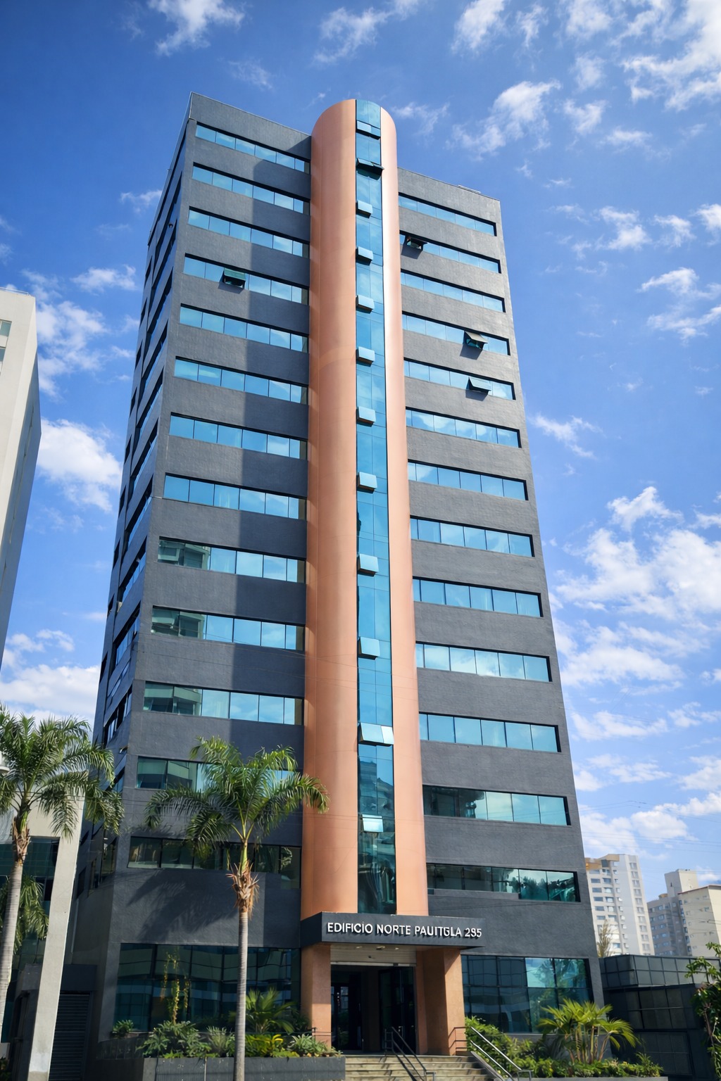 Fachada do prédio da clínica DrAK Odontologia